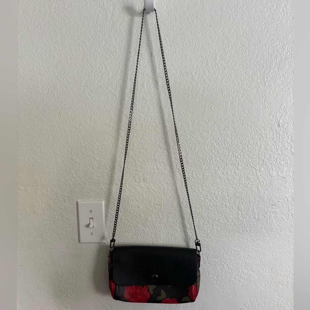 COACH ROSE MONOGRAM CLUTCH - Picture 2 of 12
